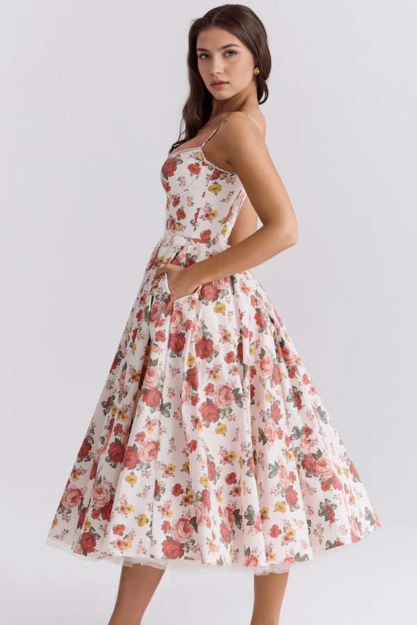 Vestido Midi Rosy - Berley Couture