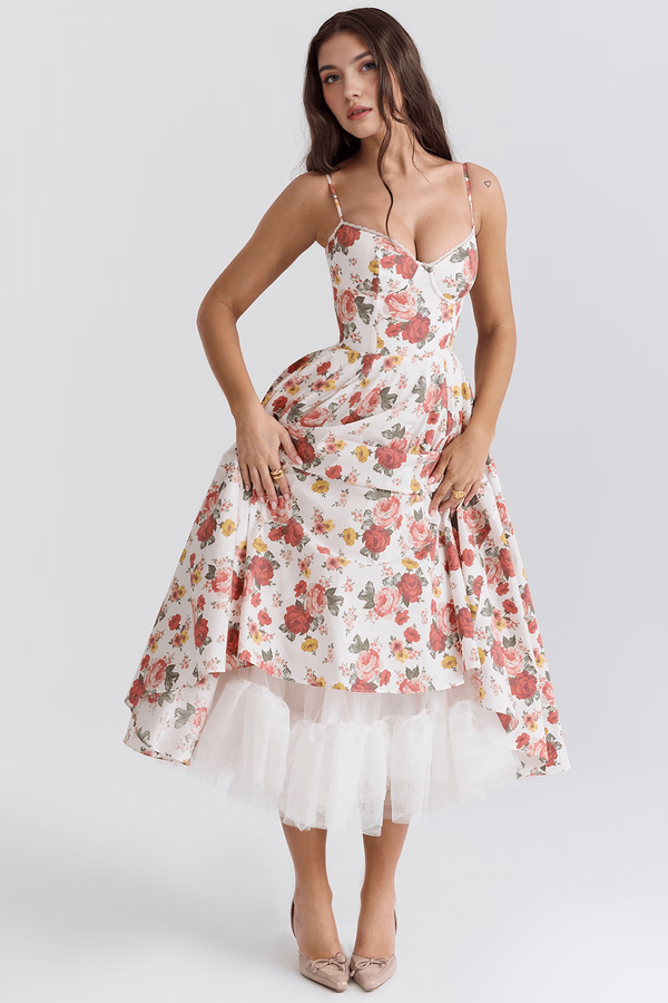 Vestido Midi Rosy - Berley Couture