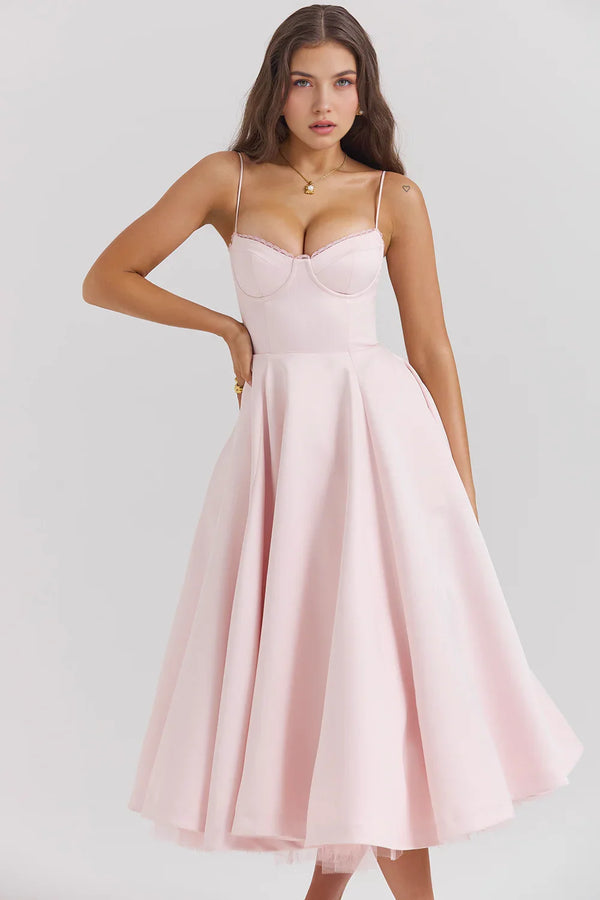 Vestido Midi Rosy - Berley Couture